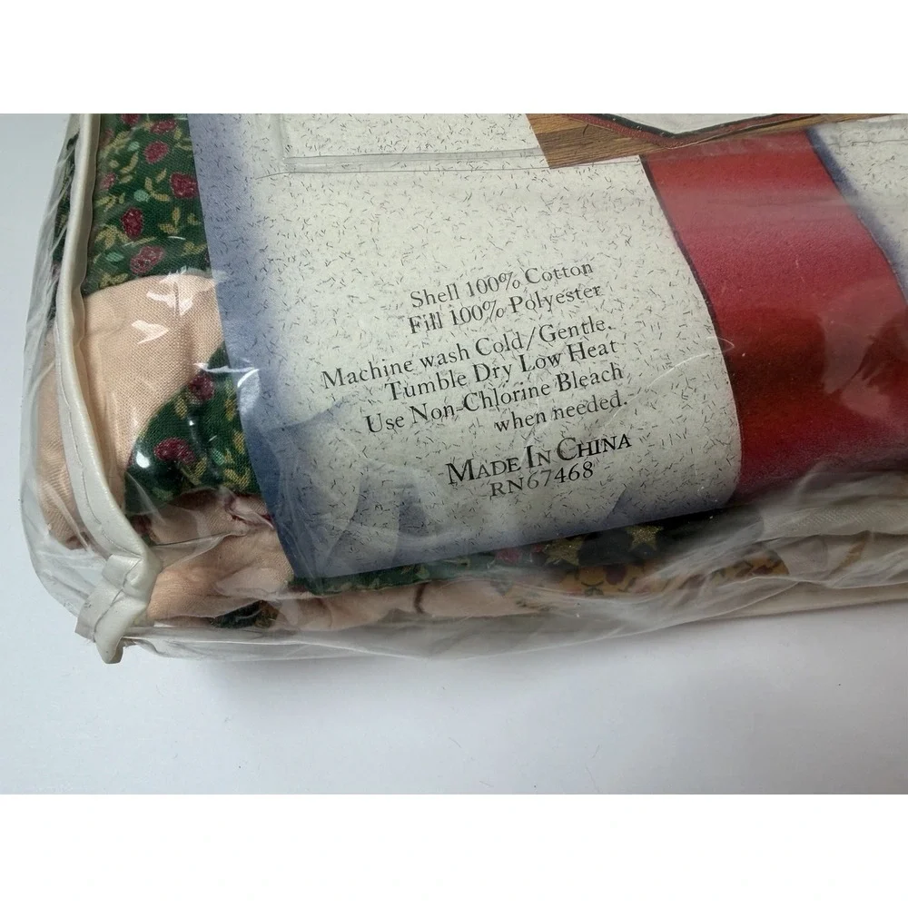Hawthorne Hill Hand Quilted Patchwork‎ Throw Wall Hanging Angel Choir